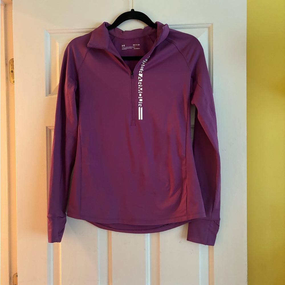 Under Armour Plum ColdGear Pullover